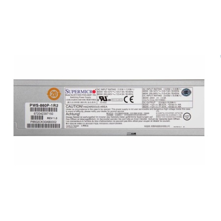 SERVER ACC PSU 860W REDUNDANT/PWS-860P-1R2 SUPERMICRO - Image 3