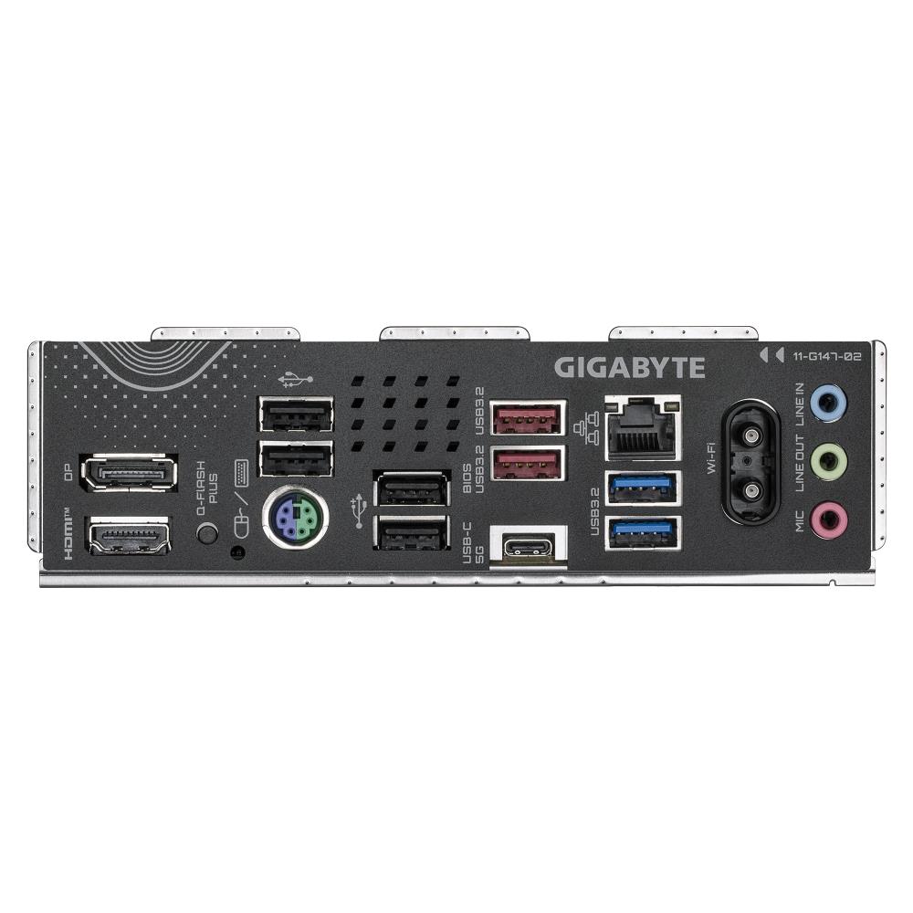 Mainboard GIGABYTE AMD B850 SAM5 ATX Memory DDR5 Memory slots 4 3xPCI-Express 16x 3xM.2 1xHDMI 1xDisplayPort 4xUSB 2.0 4xUSB 3.2 1xUSB-C 1xRJ45 3xAudio port B850EAGLEWIFI6E - Image 4