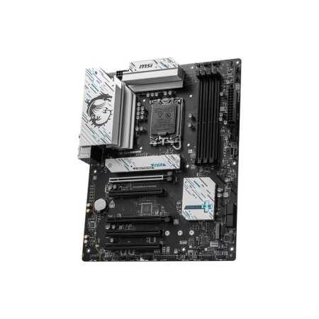 Mainboard MSI Intel B760 Express LGA1700 ATX Memory DDR4 Memory slots 4 5xPCI-Express 5.0 16x 2xM.2 1xHDMI 1xDisplayPort 4xUSB 2.0 2xUSB 3.2 1xUSB-C 1xPS/2 1xOptical S/PDIF 1xRJ45 5xAudio port B760GAMPLUSWIFIDDR4 - Image 3