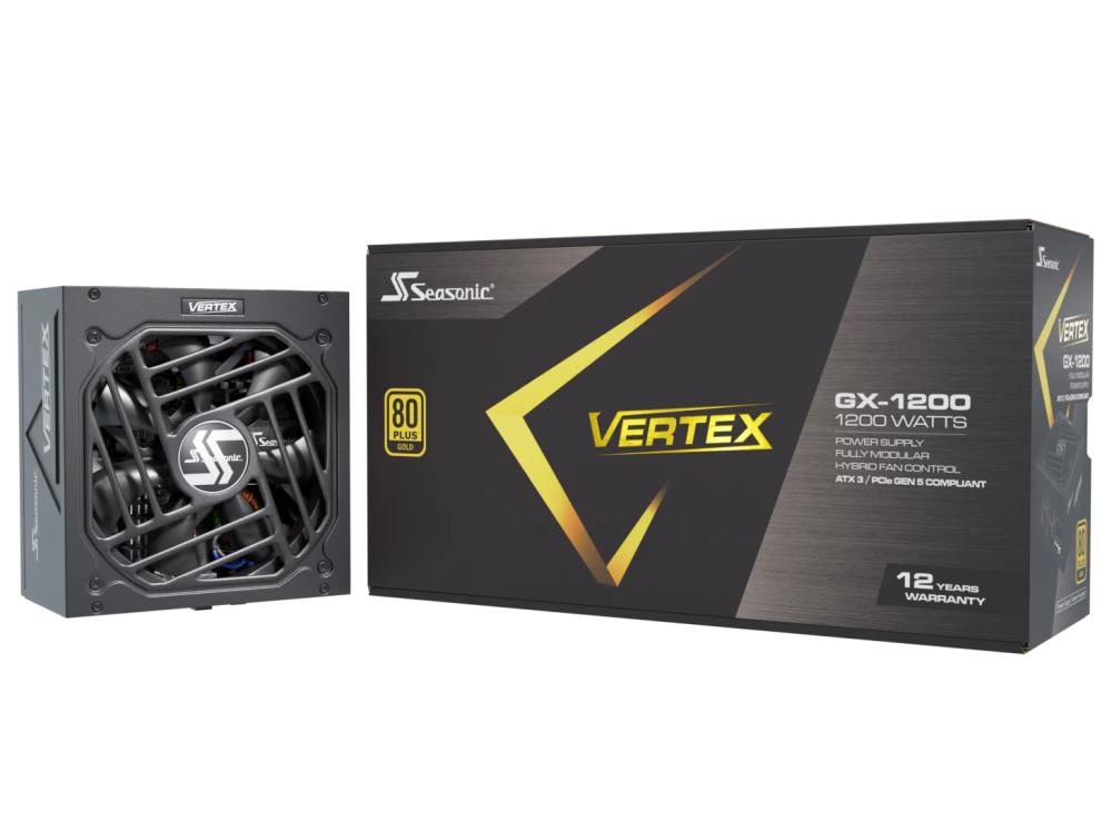 Power Supply SEASONIC VERTEX GX 1200 Watts Efficiency 80 PLUS GOLD MTBF 100000 hours VERTEXGX-1200 - Image 3