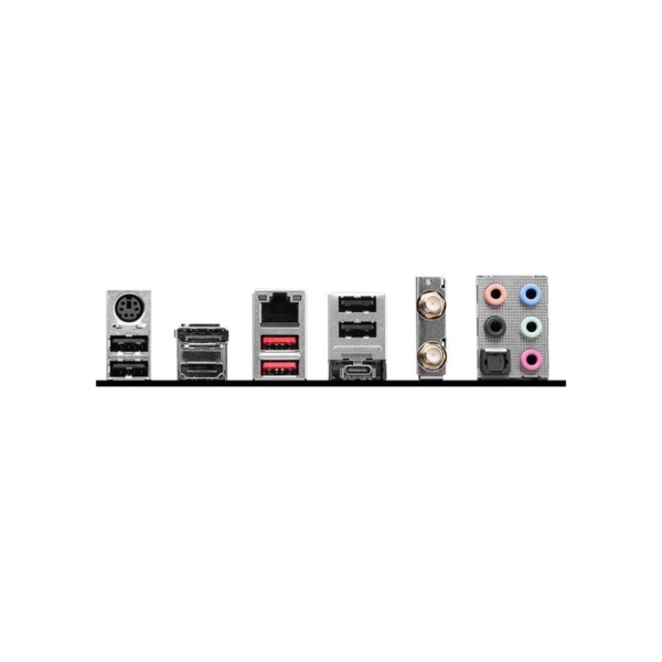 Mainboard MSI Intel B760 Express LGA1700 ATX Memory DDR4 Memory slots 4 5xPCI-Express 5.0 16x 2xM.2 1xHDMI 1xDisplayPort 4xUSB 2.0 2xUSB 3.2 1xUSB-C 1xPS/2 1xOptical S/PDIF 1xRJ45 5xAudio port B760GAMPLUSWIFIDDR4 - Image 5