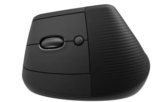 MOUSE USB OPTICAL WRL VERTICAL/BLACK 910-006474 LOGITECH - Image 2