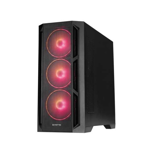 Case CHIEFTEC APEX LUMO Tower ATX EATX MicroATX MiniITX Colour Black GA-01B-L-OP - Image 2