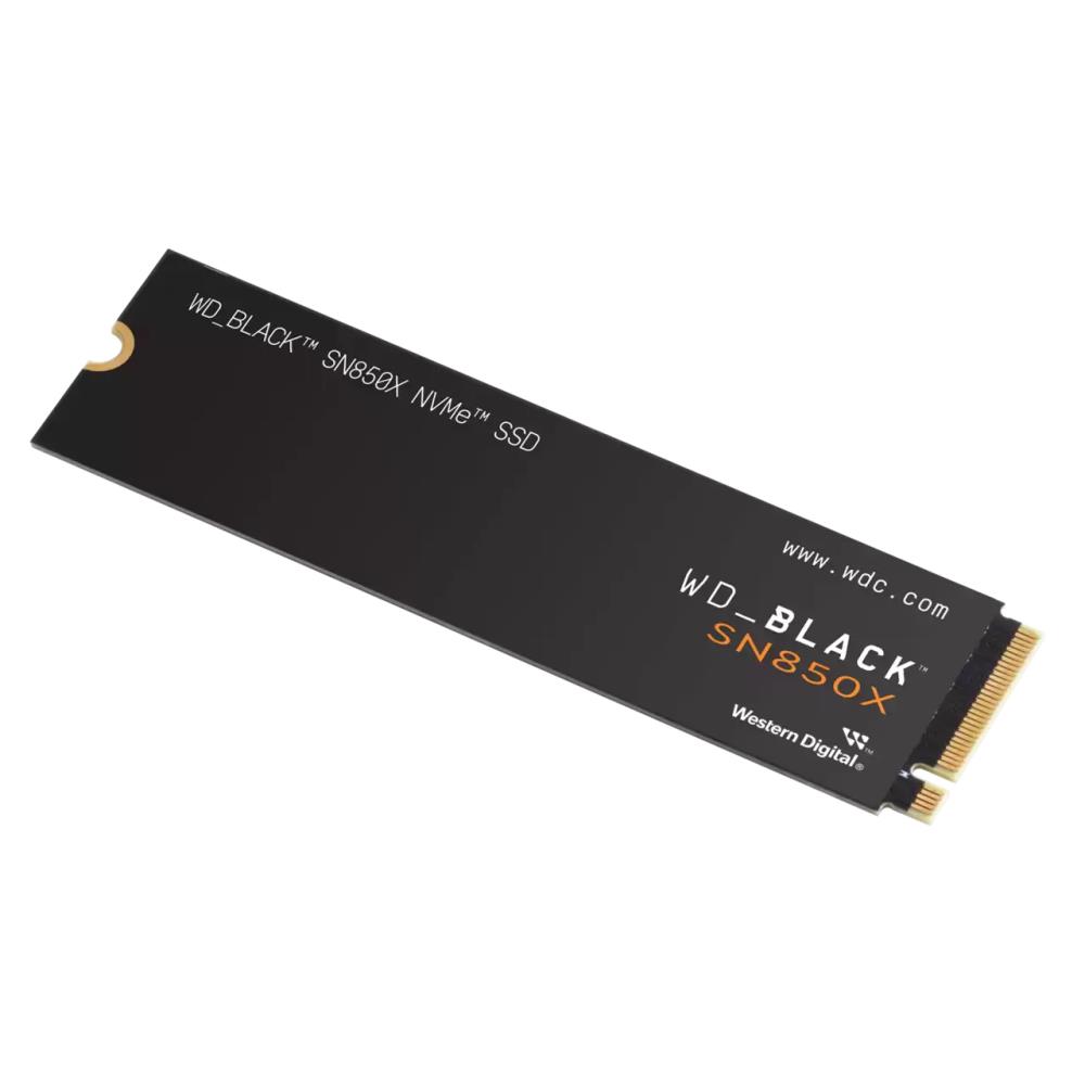 SSD WESTERN DIGITAL Black SN850X 1TB M.2 PCIE NVMe Write speed 6300 MBytes/sec Read speed 7300 MBytes/sec 2.38mm TBW 600 TB WDS100T2X0E - Image 2