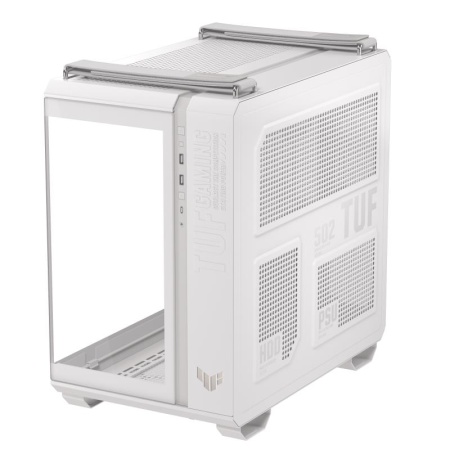 Case ASUS TUF Gaming GT502 Horizon MidiTower Case product features Transparent panel Not included ATX MicroATX MiniITX Colour White TUFGAMGT502HORIZONWHT - Image 5