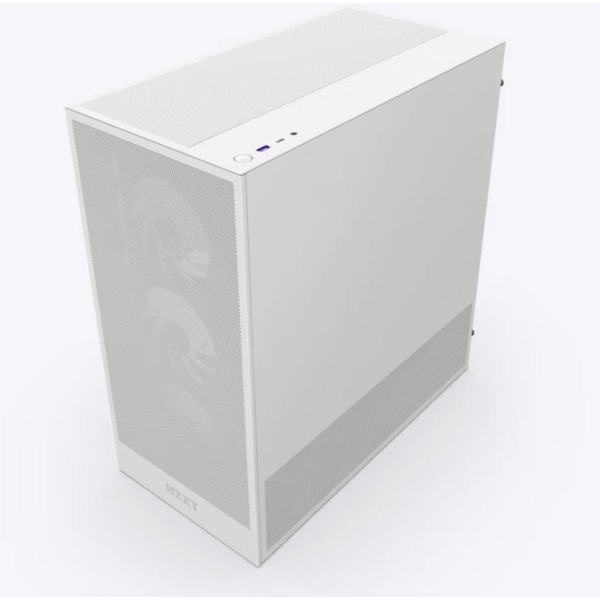 Case NZXT H5 FLOW RGB 2024 MidiTower Case product features Transparent panel Not included ATX EATX MicroATX MiniITX Colour White CC-H52FW-R1 - Image 3