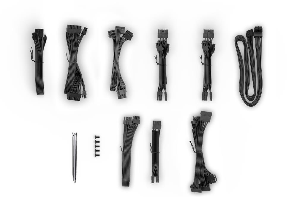 Power Supply BE QUIET POWER ZONE 2 1000 Watts Peak Power 1070 Watts Efficiency 80 PLUS PLATINIUM MTBF 100000 hours BP008EU - Image 5