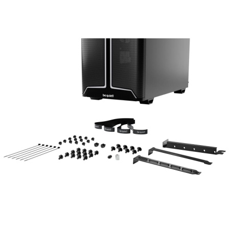 Case BE QUIET PURE BASE 501 DX MidiTower Case product features Transparent panel Not included ATX MicroATX MiniITX Colour Black BGW76 - Image 4