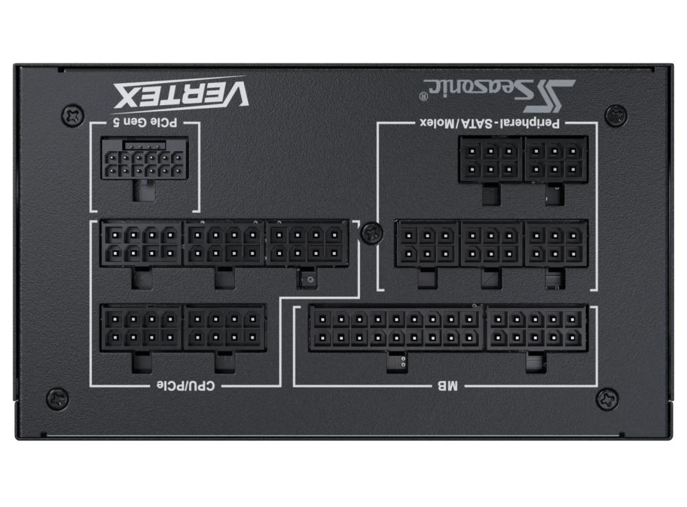 Power Supply SEASONIC VERTEX GX 1200 Watts Efficiency 80 PLUS GOLD MTBF 100000 hours VERTEXGX-1200 - Image 7