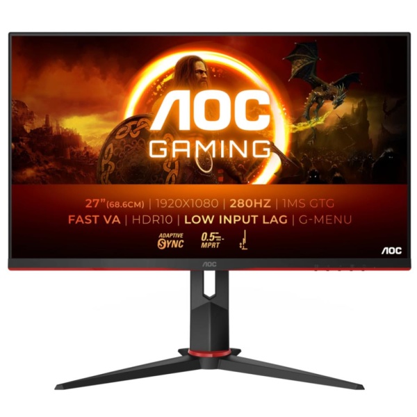 MONITOR LCD 27" VA/27G2ZN3/BK AOC