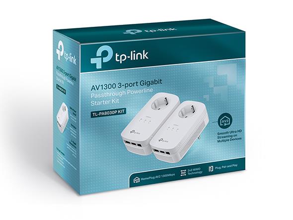 NET POWERLINE ADAPTER 1200MBPS/TL-PA8030P KIT TP-LINK - Image 3