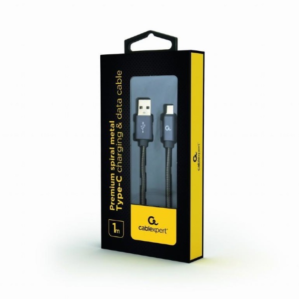 CABLE USB-C TO USB2 2M PREMIUM/CC-USB2S-AMCM-2M-BG GEMBIRD - Image 2