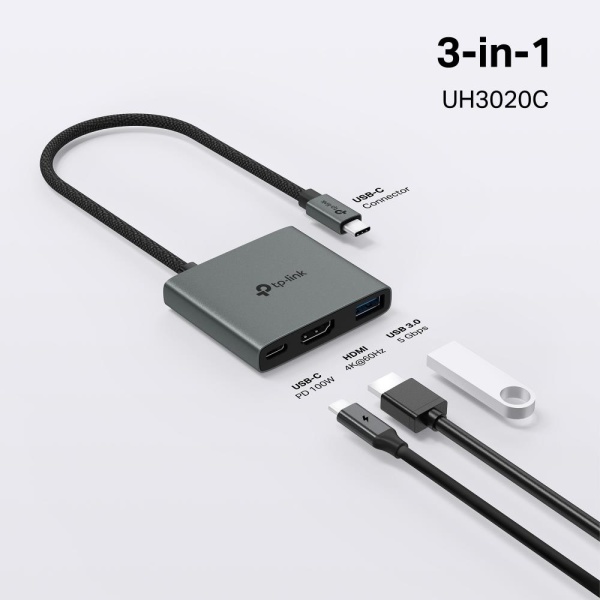 I/O HUB USB-C 3PORT/UH3020C TP-LINK - Image 2