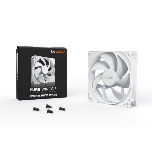 CASE FAN 120MM PURE WINGS 3/WHITE PWM BL110 BE QUIET - Image 3