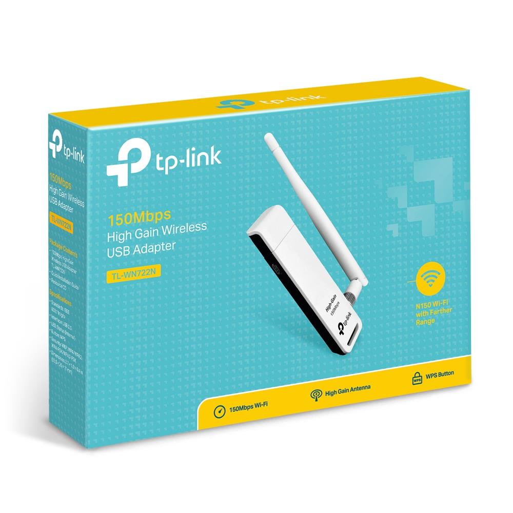 WRL ADAPTER 150MBPS USB HIGH/GAIN TL-WN722N TP-LINK - Image 7
