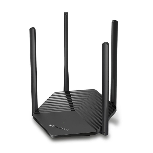 Wireless Router MERCUSYS 1500 Mbps Wi-Fi 6 IEEE 802.11a/b/g IEEE 802.11n IEEE 802.11ac IEEE 802.11ax 3x10/100/1000M LAN  WAN ports 1 Number of antennas 4 MR60X - Image 2