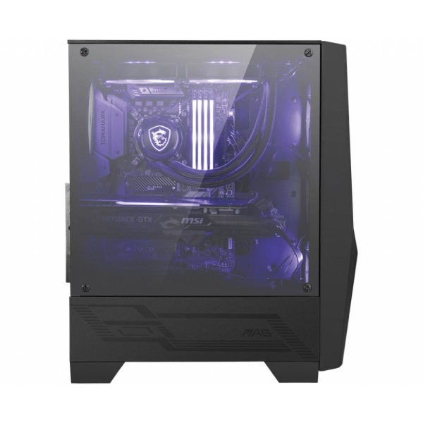 Case MSI MAG FORGE 100M MidiTower Not included ATX MicroATX MiniITX Colour Black MAGFORGE100M - Image 2