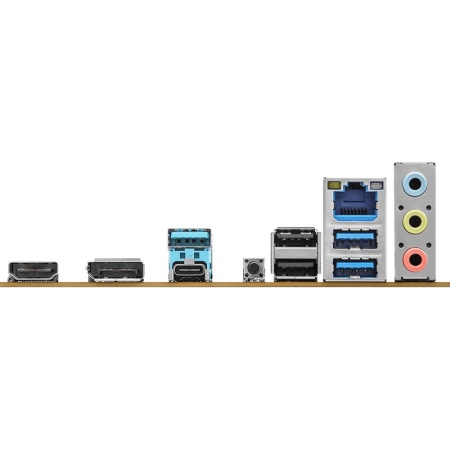 Mainboard ASROCK Intel B860 Express LGA1851 Micro-ATX Memory DDR5 Memory slots 2 1xPCI-Express 4.0 1x 1xPCI-Express 4.0 4x	 1xPCI-Express 4.0 16x 1xM.2 1xHDMI 1xDisplayPort 1xAudio-In 1xAudio-Out 1xMicrophone 2xUSB 2.0 3xUSB 3.2 1xUSB-C 1xRJ45 B860M-X - Image 3