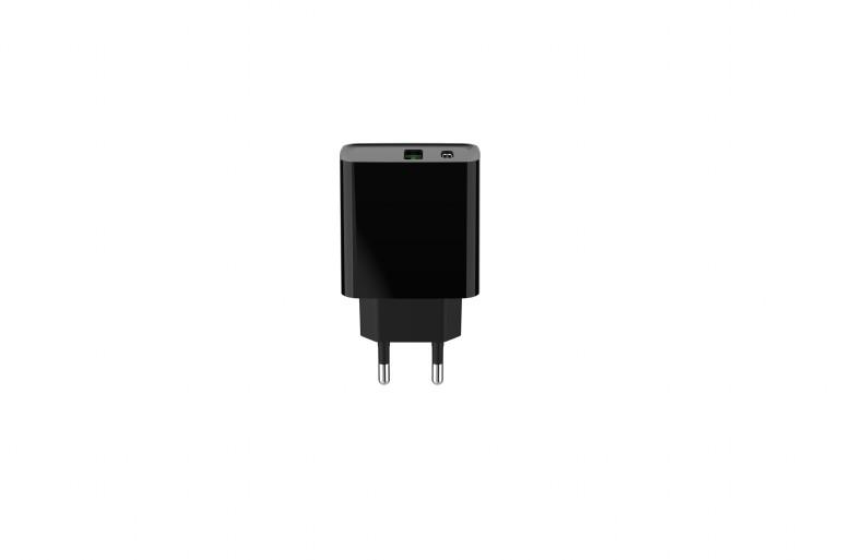 CHARGER USB UNIVERSAL QC3.0/TA-UC-PDQC20-01-BK GEMBIRD - Image 2
