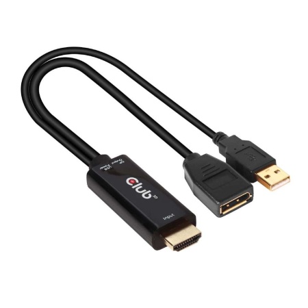 I/O ADAPTER HDMI TO DP/ACTIVE M/F CAC-1331 CLUB3D - Image 2