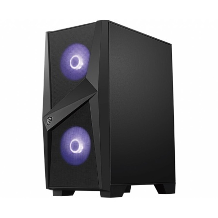 Case MSI MAG FORGE 100M MidiTower Not included ATX MicroATX MiniITX Colour Black MAGFORGE100M - Image 3