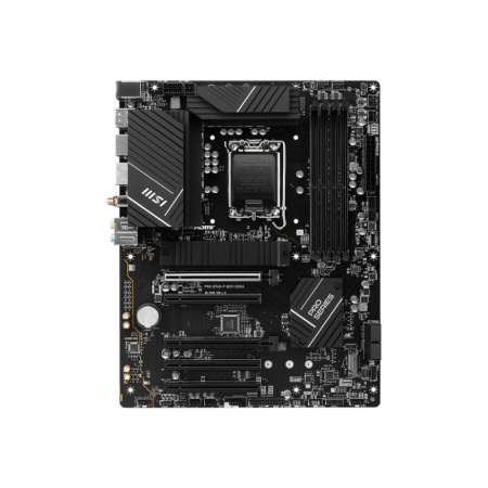 Mainboard MSI Intel B760 Express LGA1700 ATX Memory DDR4 Memory slots 4 5xPCI-Express 5.0 16x 2xM.2 1xHDMI 1xDisplayPort 4xUSB 2.0 2xUSB 3.2 1xUSB-C 1xPS/2 1xOptical S/PDIF 1xRJ45 5xAudio port PROB760-PWIFIDDR4 - Image 2