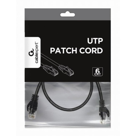 PATCH CABLE CAT6 UTP 0.25M/PP6U-0.25M/BK GEMBIRD - Image 3