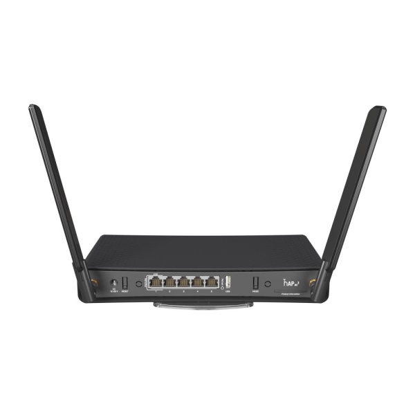 Wireless Router MIKROTIK Wireless Router IEEE 802.11 b/g IEEE 802.11n IEEE 802.11ac IEEE 802.11ax USB 3.0 5x10/100/1000M Number of antennas 2 C53UIG+5HPAXD2HPAXD - Image 2
