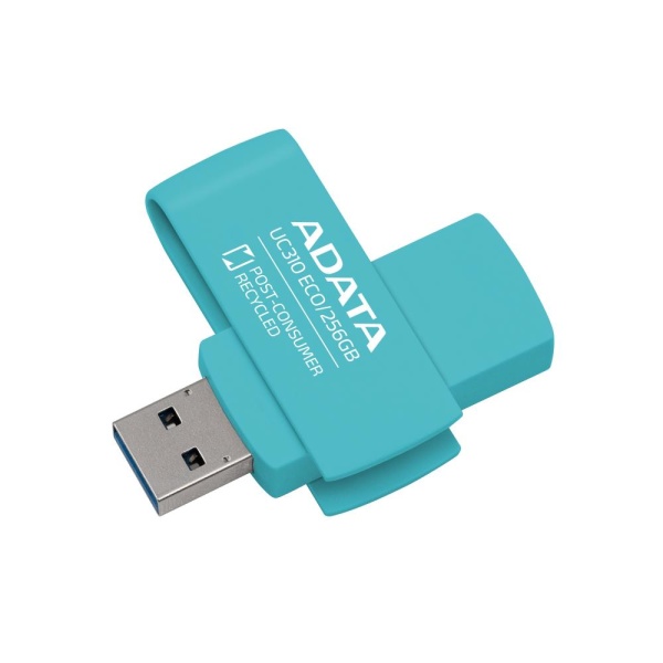 MEMORY DRIVE FLASH USB3.2 256G/GREEN UC310E-256G-RGN ADATA - Image 3
