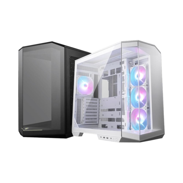 Case MSI MAG PANO 100R PZ MidiTower Case product features Transparent panel ATX MicroATX MiniITX Colour White MAGPANO100RPZWHITE - Image 3
