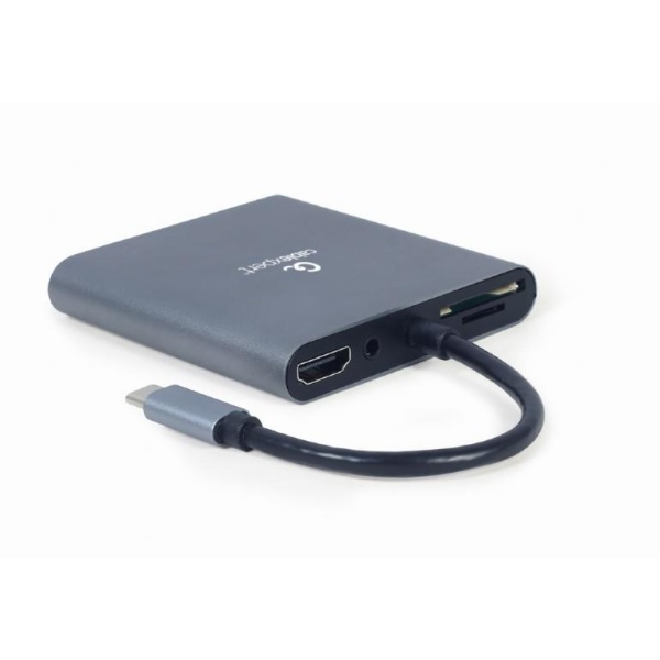 I/O ADAPTER USB-C TO HDMI/USB3/6IN1 A-CM-COMBO6-01 GEMBIRD - Image 2