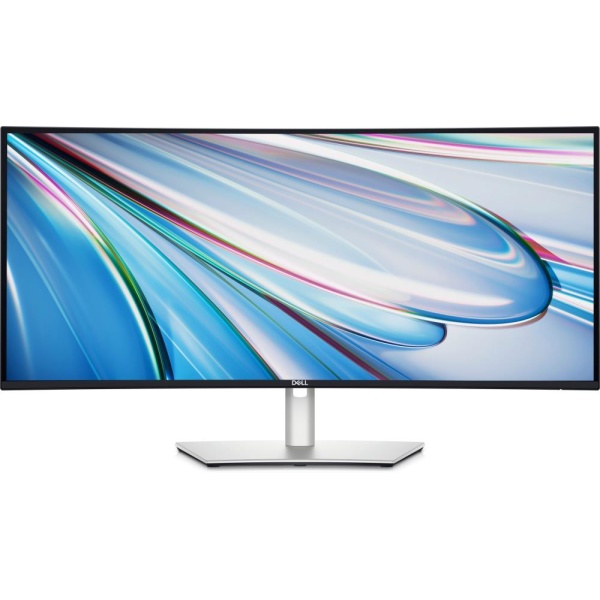 LCD Monitor DELL U3425WE 34" Curved/21 : 9 Panel IPS 3440x1440 21:9 120 Hz Matte 8 ms Speakers Swivel Height adjustable Tilt Colour Silver 210-BMDW - Image 2