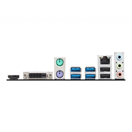 Mainboard MSI AMD A520 SAM4 MicroATX 1xPCI-Express 3.0 1x 1xPCI-Express 3.0 16x 1xM.2 Memory DDR4 Memory slots 2 1xDVI 1xHDMI 2xAudio-Out 2xUSB 2.0 4xUSB 3.2 1xRJ45 A520M-APRO - Image 3