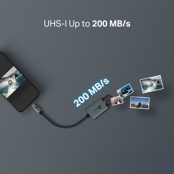 MEMORY READER USB-C SD&MICROSD/UA430C TP-LINK - Image 6
