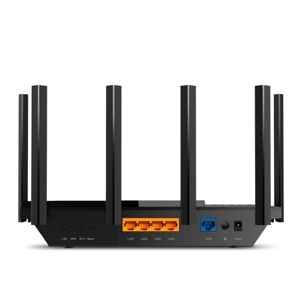 Wireless Router TP-LINK Wireless Router 5400 Mbps Wi-Fi 6 IEEE 802.11a IEEE 802.11 b/g IEEE 802.11n IEEE 802.11ac IEEE 802.11ax USB 3.0 3x10/100/1000M 1x2.5GbE LAN  WAN ports 1 Number of antennas 6 ARCHERAX72PRO - Image 3