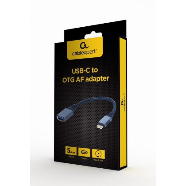 I/O ADAPTER USB-C TO USB OTG/GREY A-USB3C-OTGAF-01 GEMBIRD - Image 2