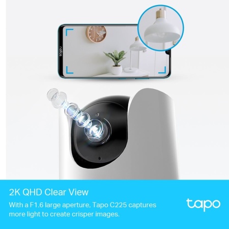 WRL CAMERA 2K QHD PAN/TILT/TAPO C225 TP-LINK - Image 2
