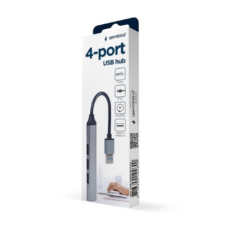 I/O HUB USB3 4PORT/UHB-U3P1U2P3-02 GEMBIRD - Image 3