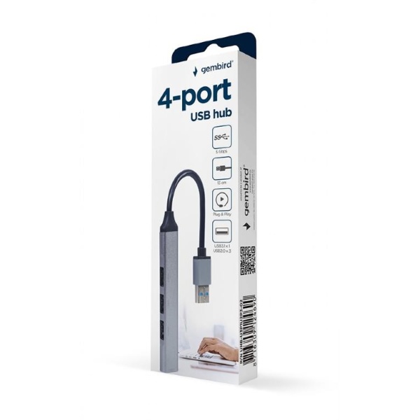 I/O HUB USB3 4PORT/UHB-U3P1U2P3-02 GEMBIRD - Image 3