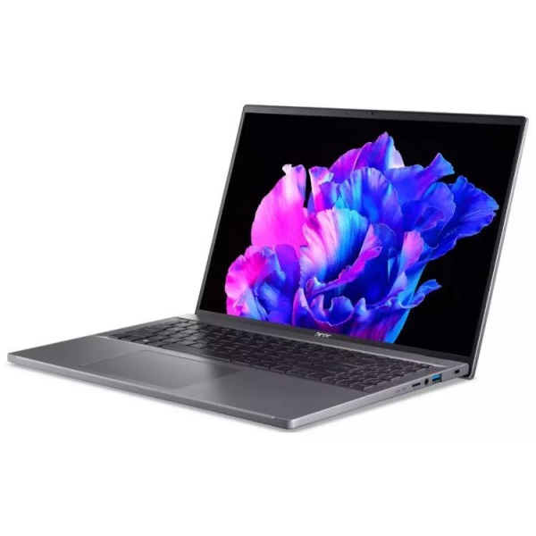 Notebook ACER Swift SFG16-71-5363 CPU  Core i5 i5-1335U 1300 MHz 16" 3200x2000 RAM 16GB DDR5 SSD 512GB Intel Iris Xe Graphics Integrated ENG Card Reader microSD Windows 11 Home Steel Grey 1.6 kg NX.KFSEL.001 - Image 3