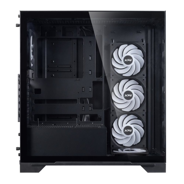 Case ADATA INVADER X BTF MidiTower Case product features Transparent panel ATX MicroATX MiniITX Colour Black INVADERXBTFMT-BKCWW - Image 3