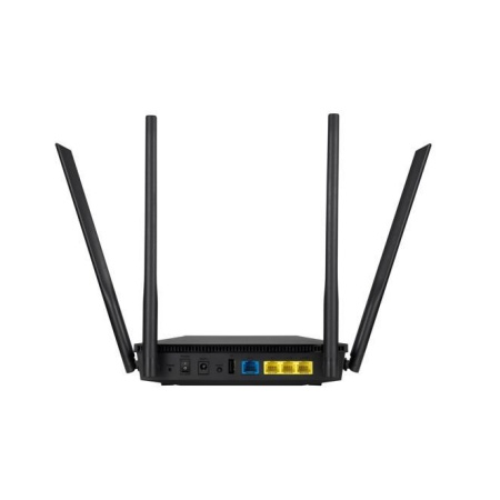Wireless Router ASUS Wireless Router 1800 Mbps Mesh Wi-Fi 5 Wi-Fi 6 IEEE 802.11n USB 1 WAN 3x10/100/1000M Number of antennas 4 RT-AX1800U - Image 3
