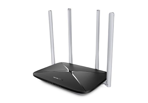 Wireless Router MERCUSYS AC12 Wireless Router 1167 Mbps LAN WAN ports 1 Number of antennas 4 AC12