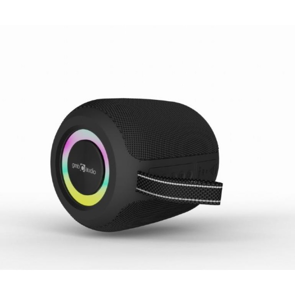 Portable Speaker GEMBIRD Black Portable/Wireless Bluetooth SPK-BT-LED-05-BK
