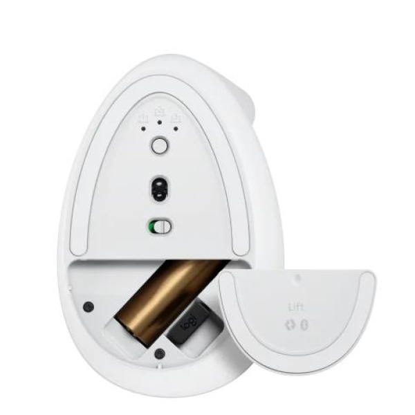 MOUSE USB OPTICAL WRL VERTICAL/WHITE RIGH 910-006475 LOGITECH - Image 5