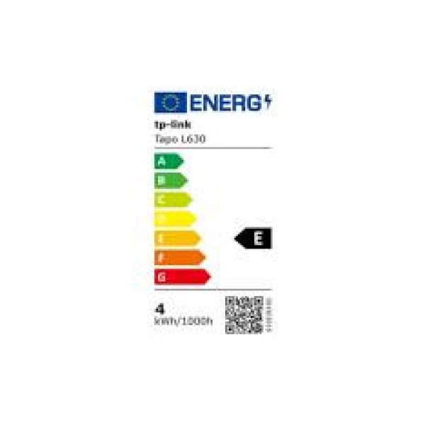 Smart Light Bulb TP-LINK Power consumption 3.7 Watts Luminous flux 350 Lumen Beam angle 40 degrees 0 ºC~ 40 ºC TAPOL630 - Image 6