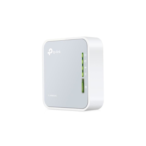 Wireless Router TP-LINK Wireless Router 733 Mbps IEEE 802.11a IEEE 802.11 b/g IEEE 802.11n IEEE 802.11ac USB 2.0 1x10/100M TL-WR902AC
