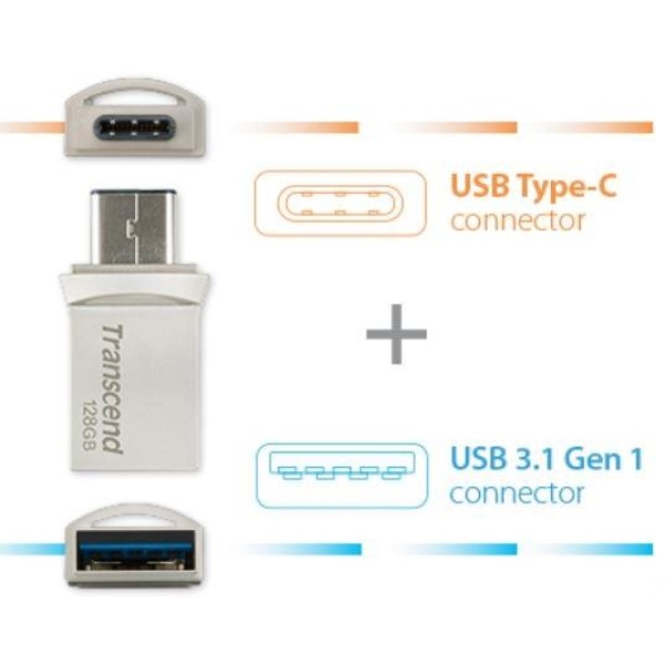 MEMORY DRIVE FLASH USB3 64GB/890 TS64GJF890S TRANSCEND - Image 2