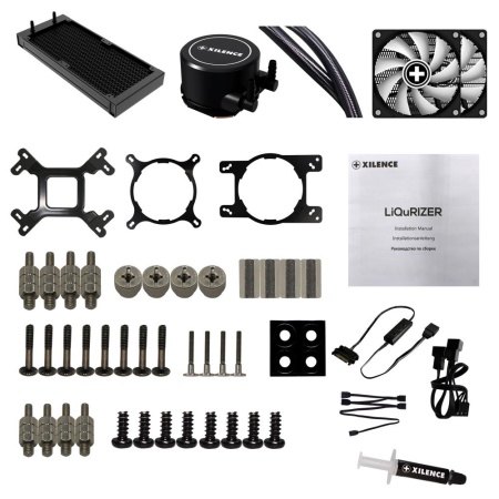 CPU COOLER MULTI SOCKET/LQ240.ARGB XC977 XILENCE - Image 12