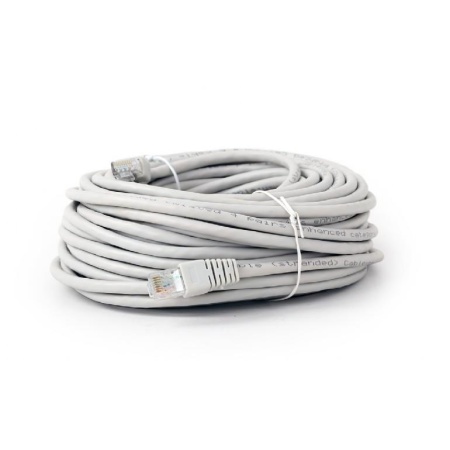 PATCH CABLE CAT6 UTP 20M/GREY PP6U-20M GEMBIRD - Image 2